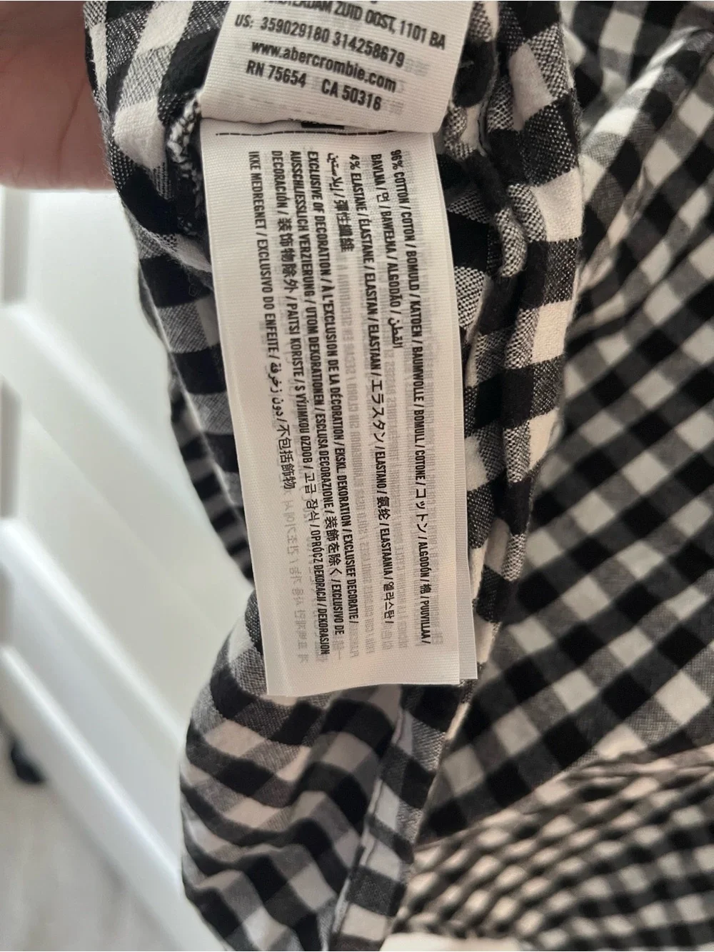 Hollister Y2K Gingham Dress